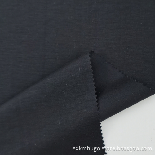 Double Layer Spandex Stretchy Plain Dyed Twill Fabric
